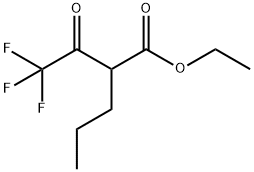 4,4,4-TRIFLUORO-2-PROPYL-3-OXOBUTYRIC ACID ETHYL ESTER Struktur