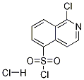 1-Chloroisoquinoline-5-sulfonyl chloride Hydrochloride Struktur