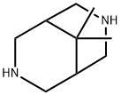 9,9-Dimethyl-3,7-diazabicyclo[3.3.1]nonane Struktur