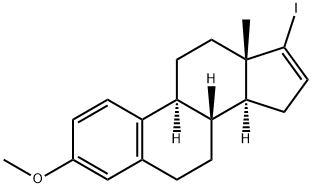 17-Iodo-3-O-methyl Estratetraenol Struktur