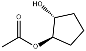 (1R)-TRANS-1,2-CYCLOPENTANEDIOL MONOACETATE Struktur