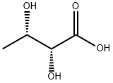 [2R,3S,(+)]-2,3-Dihydroxybutyric acid Struktur