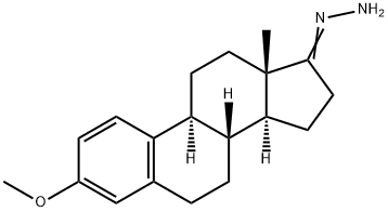 3-O-Methyl Estrone Hydrazone Struktur