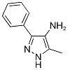 5-methyl-3-phenyl-1H-pyrazol-4-amine Struktur