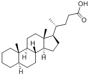 3-ALPHA-HYDROXY-6-OXO-5-ALPHA-CHOLAN-24-OIC ACID Struktur