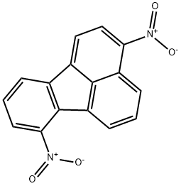 3,7-Dinitrofluoranthene Struktur