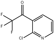 1-(2-chloropyridin-3-yl)-2,2,2-trifluoroethanone Struktur