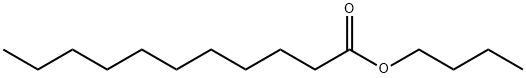 Undecanoic acid butyl ester Struktur