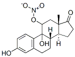 9-hydroxyestrone-11-nitrate Struktur