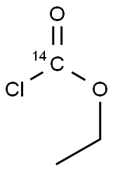 ETHYL CHLOROFORMATE, [CARBOXYL-14C] Struktur