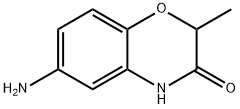 6-AMINO-2-METHYL-2H-1,4-BENZOXAZIN-3(4H)-ONE Struktur