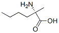 L-Norleucine, 2-methyl- (9CI) Struktur