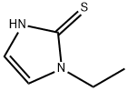 1-乙基-1H-咪唑-2-硫醇 結(jié)構(gòu)式