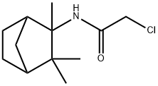 2-CHLORO-N-(2,3,3-TRIMETHYL-BICYCLO[2.2.1]HEPT-2-YL)-ACETAMIDE Struktur