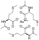 GOLD ACETYLMETHIONATE Struktur