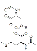 COPPER ACETYLMETHIONATE Struktur