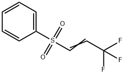 3,3,3-TRIFLUORO-1-(PHENYLSULFONYL)-1-PRO PENE Struktur