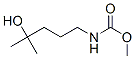 Carbamic  acid,  (4-hydroxy-4-methylpentyl)-,  methyl  ester  (9CI) Struktur