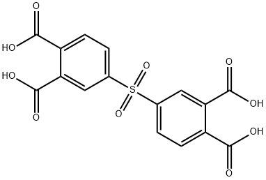 4,4'-Sulfonylbis(phthalic acid) Struktur