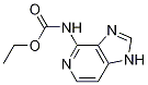 CarbaMic acid, 1H-iMidazo[4,5-c]pyridin-4-yl-, ethyl ester (9CI) Struktur