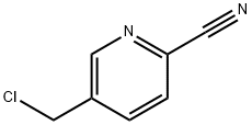 5-(CHLOROMETHYL)PYRIDINE-2-CARBONITRILE Struktur