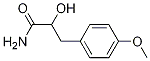 BenzenepropanaMide, a-hydroxy-4-Methoxy- Struktur