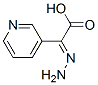 3-Pyridineaceticacid,alpha-hydrazono-,(E)-(9CI) Struktur