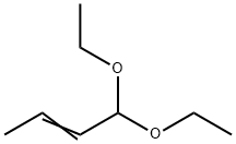 Crotonaldehyde acetal Struktur