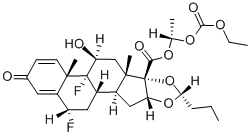 Itrocinonide Struktur