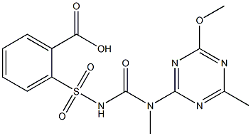 Tribenuron Struktur