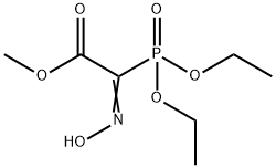 DIETHYL(HYDROXYIMINO-METHOXYCARBONYL-METHYL)PHOSPHONATE Struktur