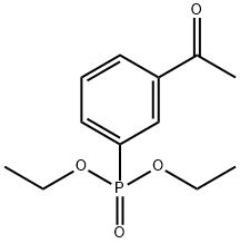 (3-ACETYL-PHENYL)-PHOSPHONIC ACID DIETHYL ESTER Struktur