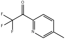 2,2,2-trifluoro-1-(5-Methylpyridin-2-yl)ethanone Struktur