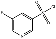 5-Fluoropyridine-3-Sulfonyl Chloride Struktur