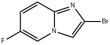 2-BroMo-6-fluoroiMidazo[1,2-a]pyridine Struktur