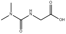 N-[(dimethylamino)carbonyl]glycine Struktur