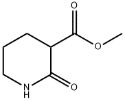 2-OXO-PIPERIDINE-3-CARBOXYLIC ACID METHYL ESTER Struktur