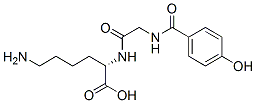 4-hydroxybenzoylglycyllysine Struktur