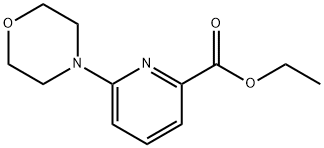 Ethyl 6-Morpholinopyridine-2-carboxylate Struktur