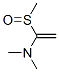 Ethenamine, N,N-dimethyl-2-(methylsulfinyl)- (9CI) Struktur