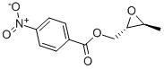 (2S,3S)-TRANS-3-METHYLOXIRANE-2-METHYL 4-NITROBENZOATE Struktur