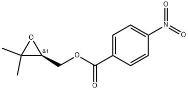 2,3-EPOXY-3-METHYLBUTYLESTER-4-NITROBENZOATE Struktur