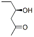 2-Hexanone, 4-hydroxy-, (4R)- (9CI) Struktur