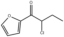 1-Butanone, 2-chloro-1-(2-furanyl)- (9CI) Struktur