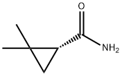 (R)-(-)-2,2-Dimethylcyclopropane-1-carboxamide Struktur