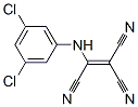 (3,5-dichloroanilino)ethenetricarbonitrile Struktur