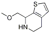 7-MethoxyMethyl-4,5,6,7-tetrahydro-thieno[2,3-c]pyridine Struktur