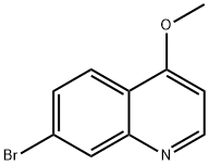 7-bromo-4-methoxyquinoline Struktur