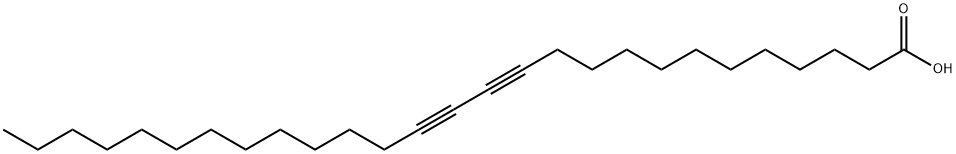 12,14-HEPTACOSADIYNOIC ACID Struktur