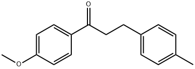 4'-METHOXY-3-(4-METHYLPHENYL)PROPIOPHENONE Struktur